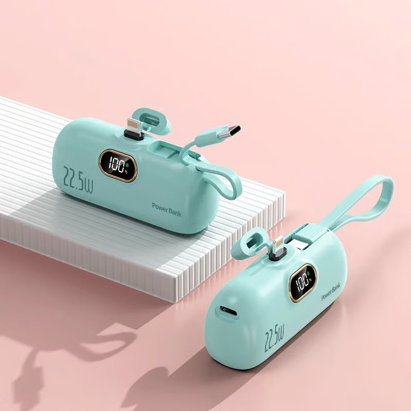 Mini Power Bank PocketPower™ 5000Mah