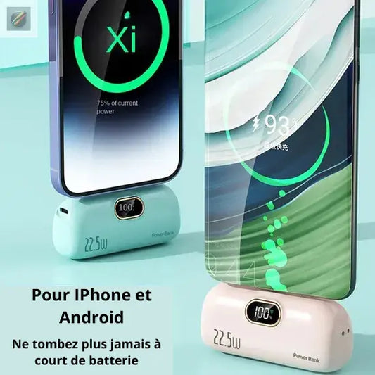 Mini Power Bank PocketPower™ 5000Mah